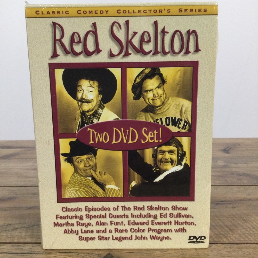 👛 (ANY 4/$20) DVD Set, Classic Comedy Collector’s Series, Red Skelton, NEW